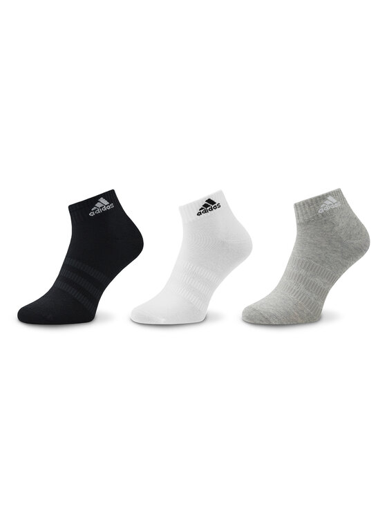 Șosete Medii Unisex adidas Thin and Light Ankle Socks 3 Pairs IC1283 Gri
