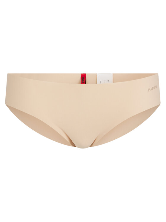 HUGO Hugo Klassischer Damenslip Laser Cut 50481043 Beige