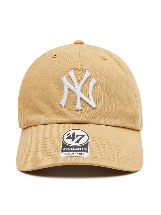 47 Brand 47 Brand Czapka z daszkiem New York Yankees Clean Up B-RGW17GWS-LT Brązowy