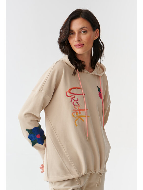 TATUUM TATUUM Bluza JIRKA Beżowy Oversize