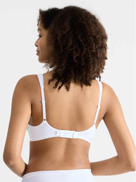 Sloggi Sloggi Sutien fără armătură Basic 10222327 Alb