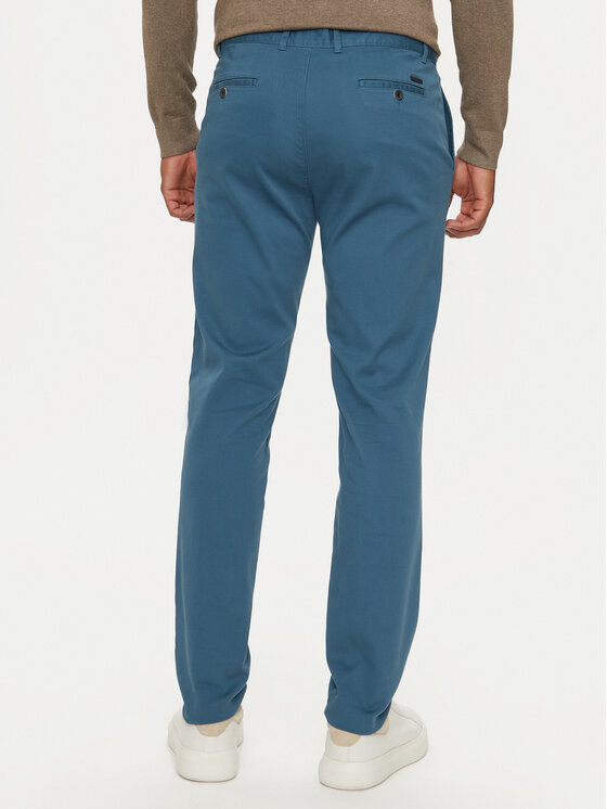 Sisley Sisley Чіноси 4AIHSF021 Голубий Slim Fit