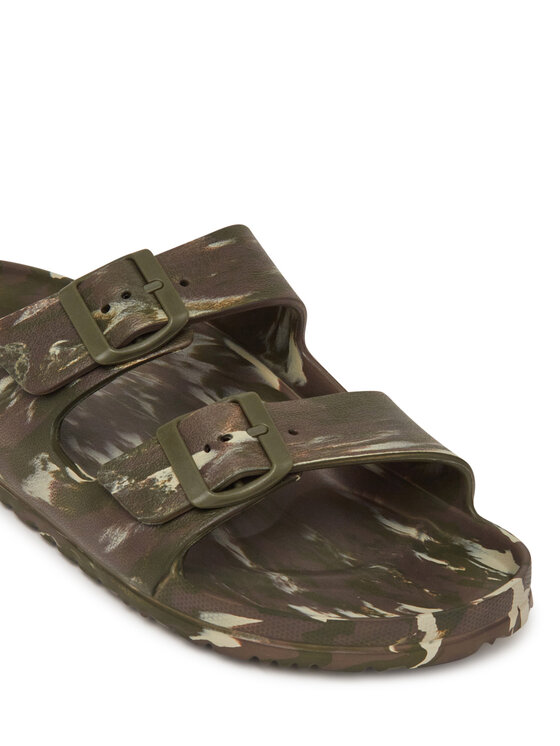 Quiksilver Quiksilver Шльопанці Embark AQYL101380 Зелений