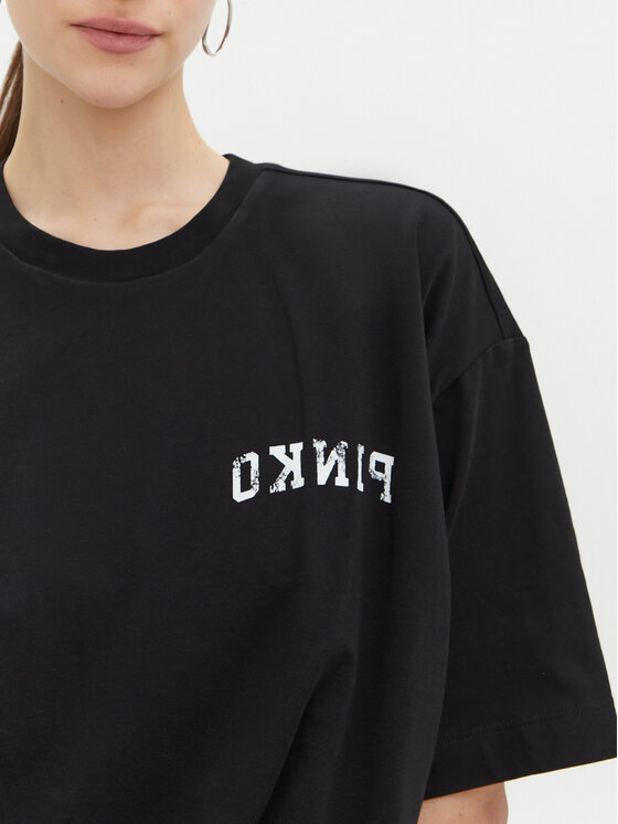 PINKO PINKO T-shirt Torrone 104257 Nero Regular Fit