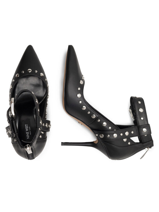 Nine West Nine West Čevlji z visoko peto AZIZA SJ1487-1 Črna