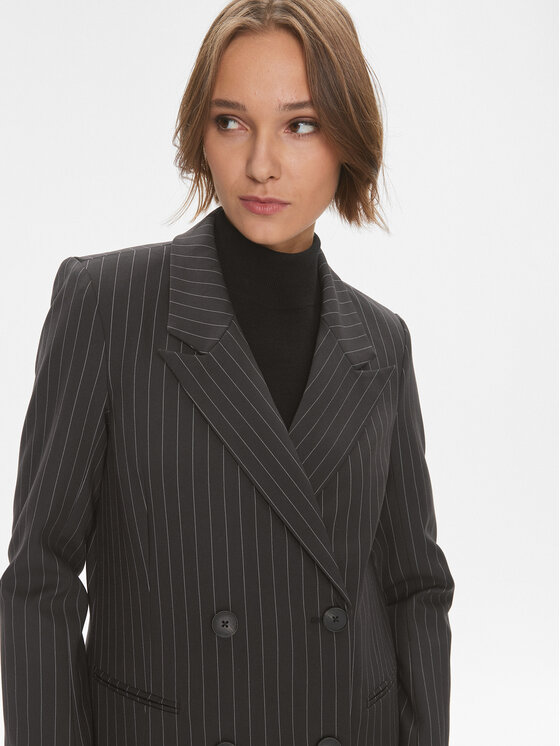 Vero Moda Vero Moda Marynarka 10291924 Szary Regular Fit