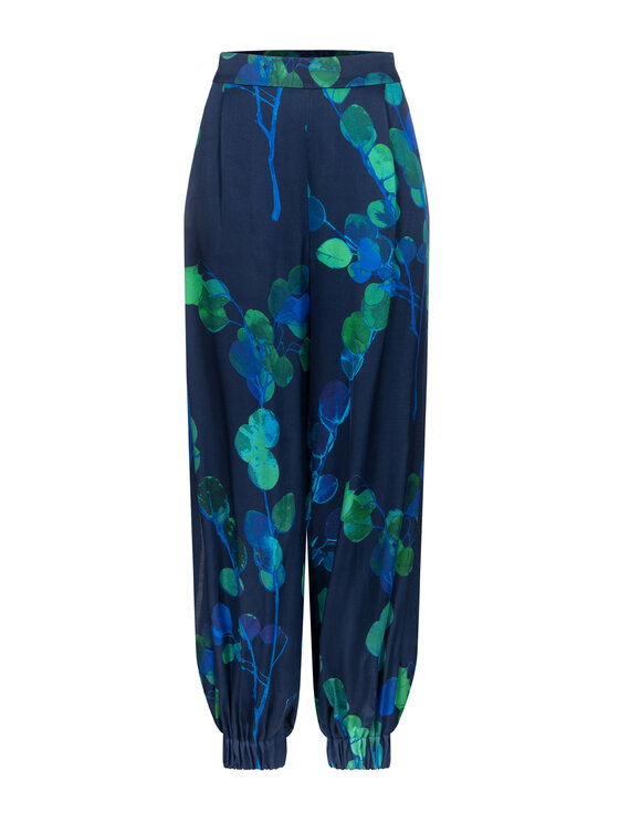 Deni Cler Milano Deni Cler Milano Spodnie materiałowe W-DC-5265-F5-D7-56-1 Kolorowy Oversize
