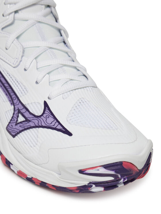 Mizuno Mizuno Tenisice za dvoranski nogomet Wave Momentum 3 Mid V1GC2317 Bijela