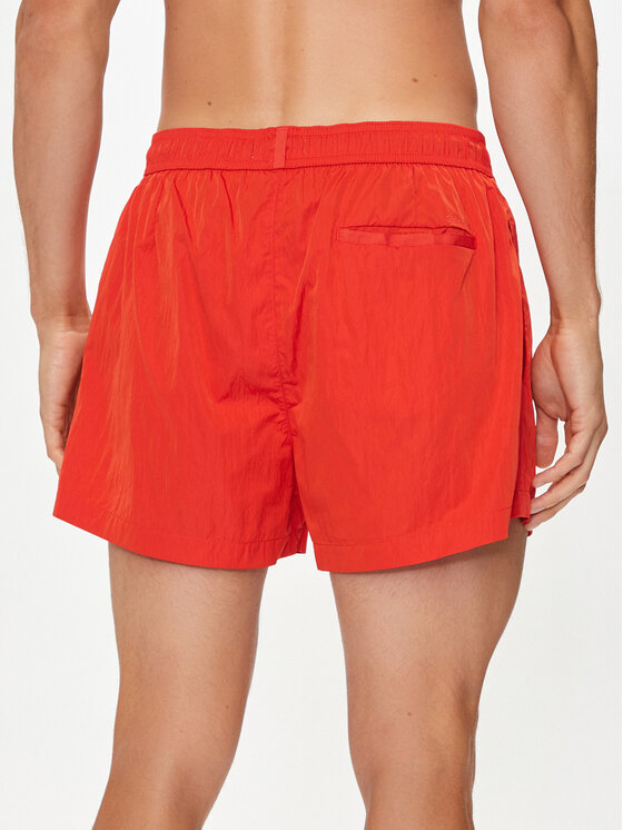Calvin Klein Swimwear Calvin Klein Swimwear Kopalne hlače KM0KM01048 Rdeča Regular Fit