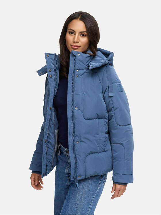 Navahoo Navahoo Kurtka zimowa Zauberlicht Niebieski Regular Fit