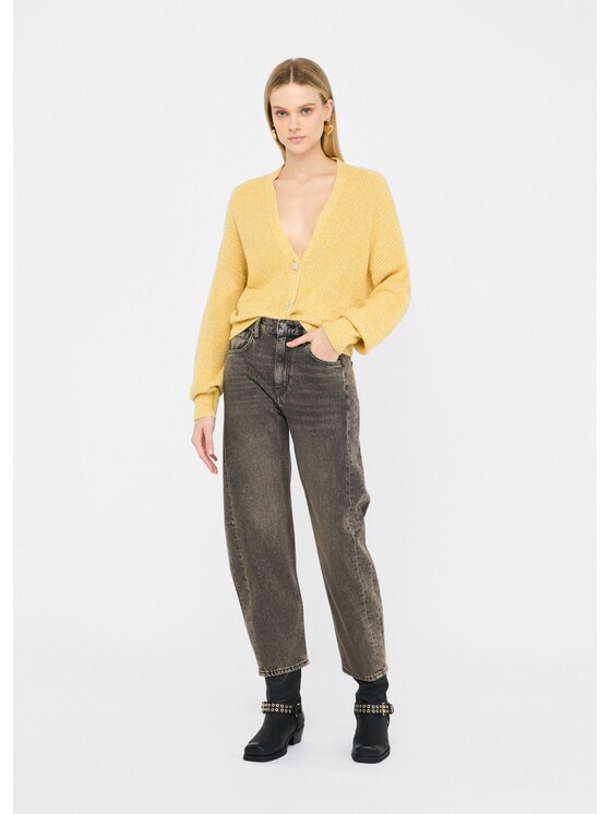 Liu Jo Liu Jo Cardigan MF5054MS041P9118 Giallo Regular Fit