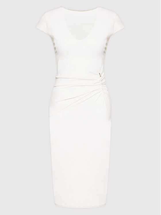 Patrizia Pepe Patrizia Pepe Коктейльна сукня 2A2423/JZ26-W336 Бежевий Slim Fit