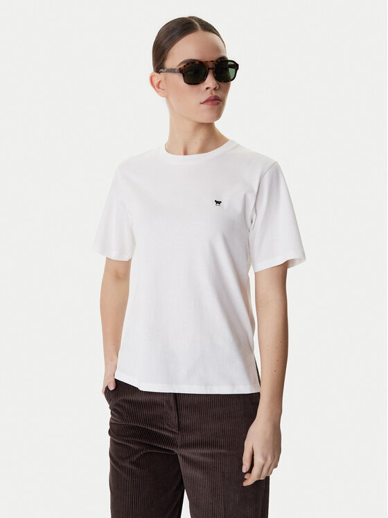 Weekend Max Mara Weekend Max Mara T-shirt Venaco 2615971031 Bianco Relaxed Fit