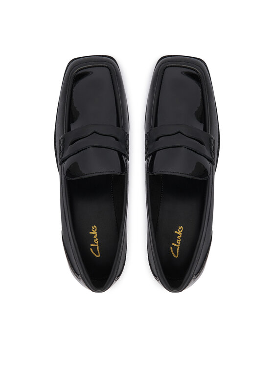 Clarks Clarks Pusbačiai Moseley Edge 26320249 Juoda