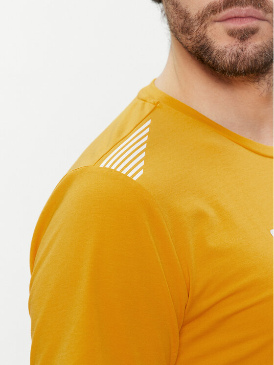 EA7 Emporio Armani EA7 Emporio Armani Тишърт 3DPT29 PJULZ 1680 Жълт Regular Fit