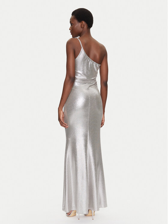 Rinascimento Rinascimento Rochie de seară CFC0019900002 Argintiu Regular Fit