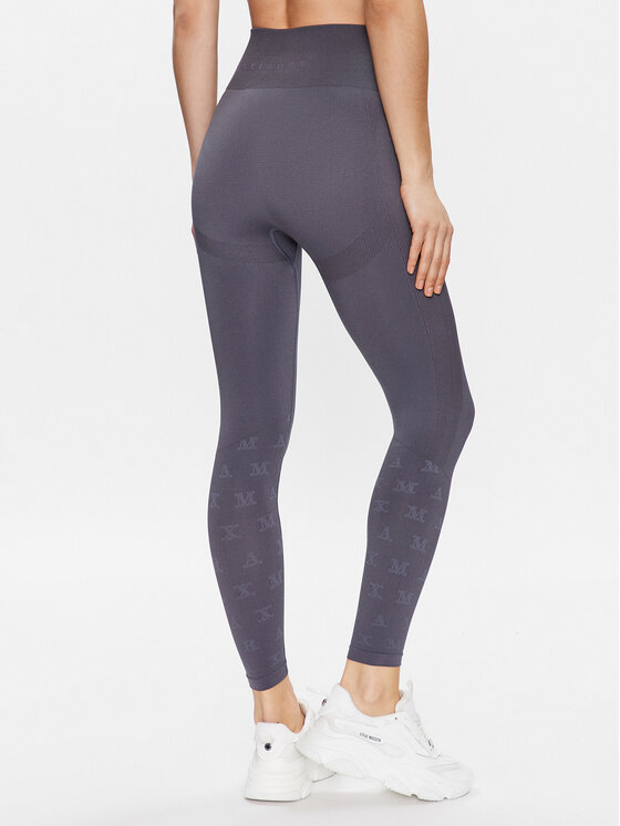 Max Mara Leisure Leggings Finezza 33360526 Grau Slim Fit