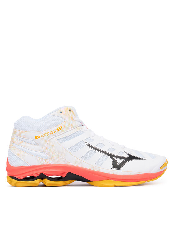 Mizuno Mizuno Tenisice za dvoranski nogomet Wave Voltage 2 Mid V1GA2465 Narančasta