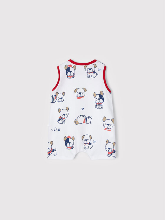 Set di 3 body da neonato 1676 Rosso Slim Fit