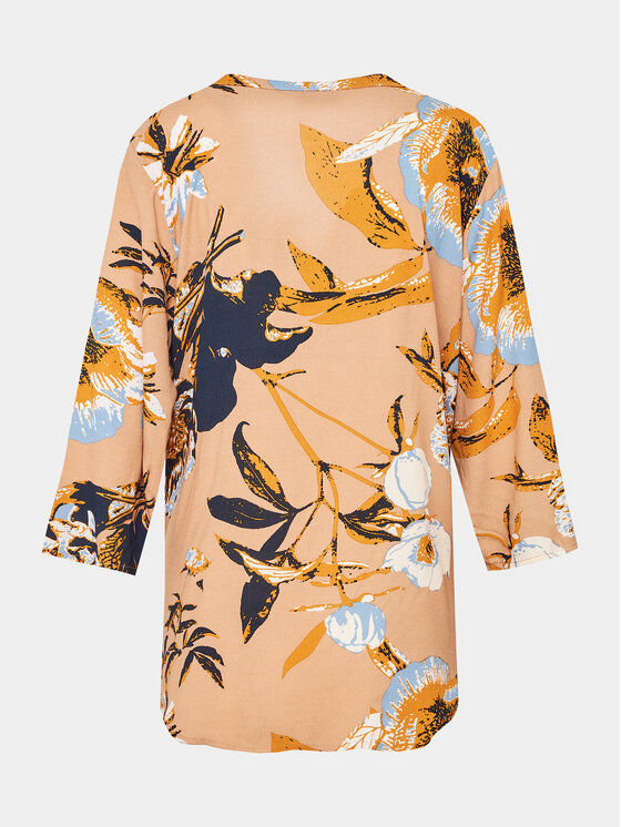 Zizzi Zizzi Majica V00057E Narančasta Regular Fit