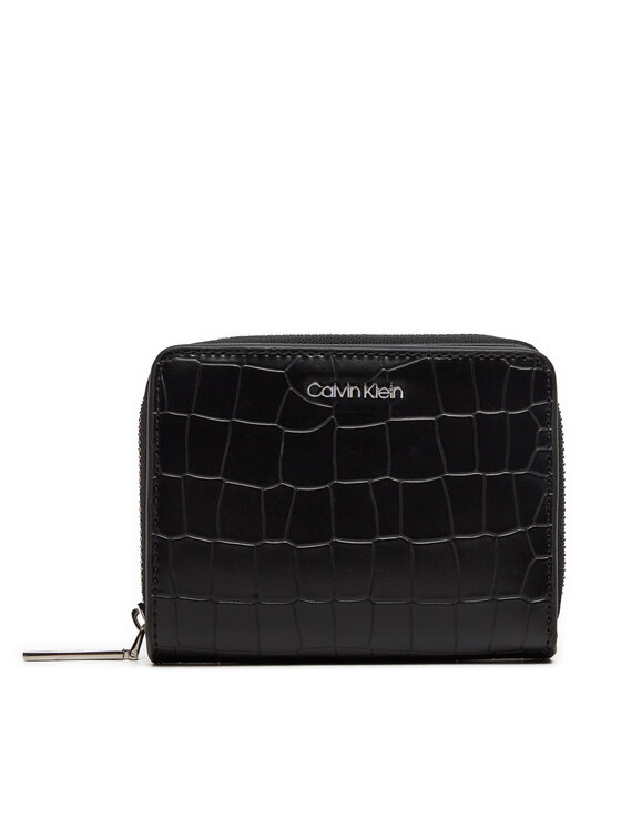 Calvin Klein Peňaženka Ck Must Md Zip Around K60K612355 Čierna