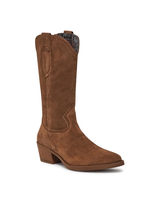 Tamaris Tamaris Polokozačky 1-25701-41 Hnědá
