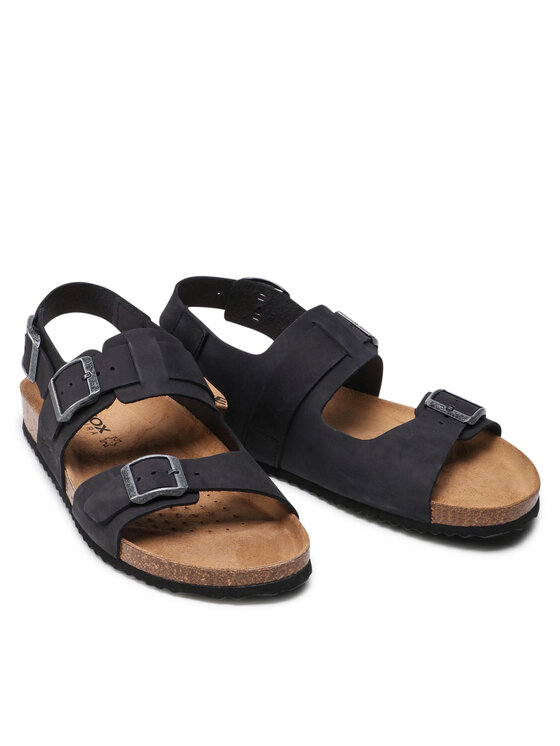 Geox Geox Sandali U Sandal Ghita A U159VA 00032 C9999 Črna