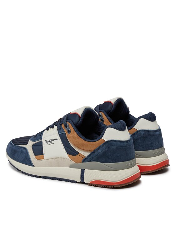 Pepe Jeans Pepe Jeans Sneakersy London Pro Mesh PMS60014 Tmavomodrá