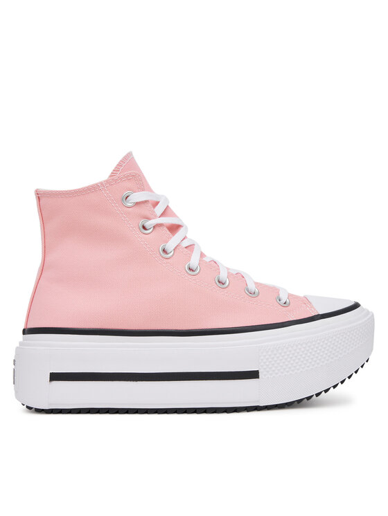 Teniși Converse Chuck Taylor All Star Lift Double Stack A15012C Roz