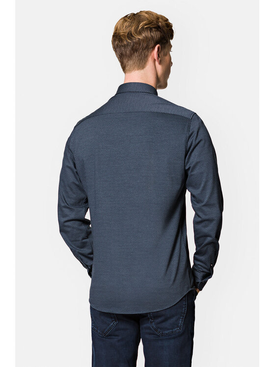 Lancerto Lancerto Koszula Piper KO073222000028 Szary Slim Fit