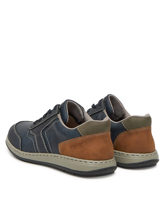 Rieker Rieker Sneakersy 17304-14 Tmavomodrá