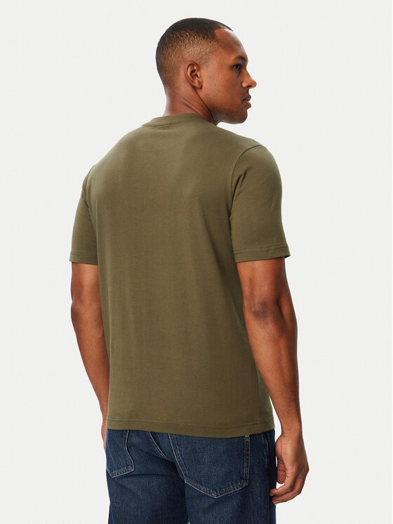 Napapijri Napapijri T-shirt S-Box Logo NP0A4IFL Tamno zelena Regular Fit