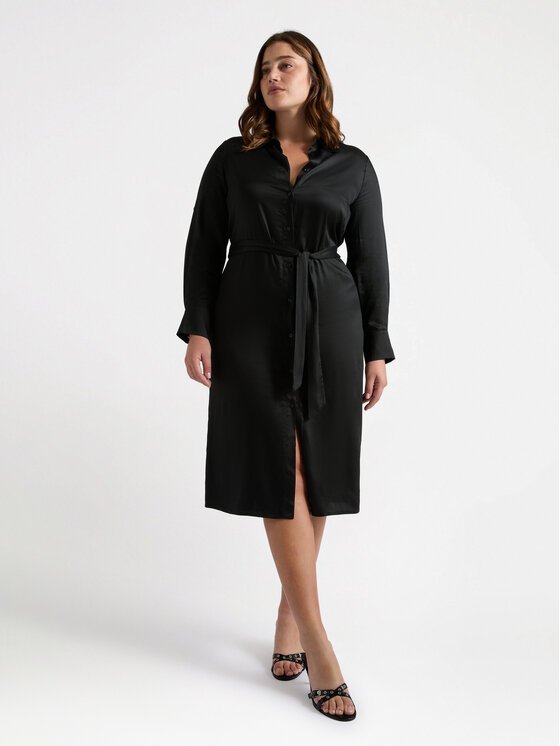 Fiorella Rubino Fiorella Rubino Sukienka wieczorowa 7040T001685N033 Czarny Slim Fit