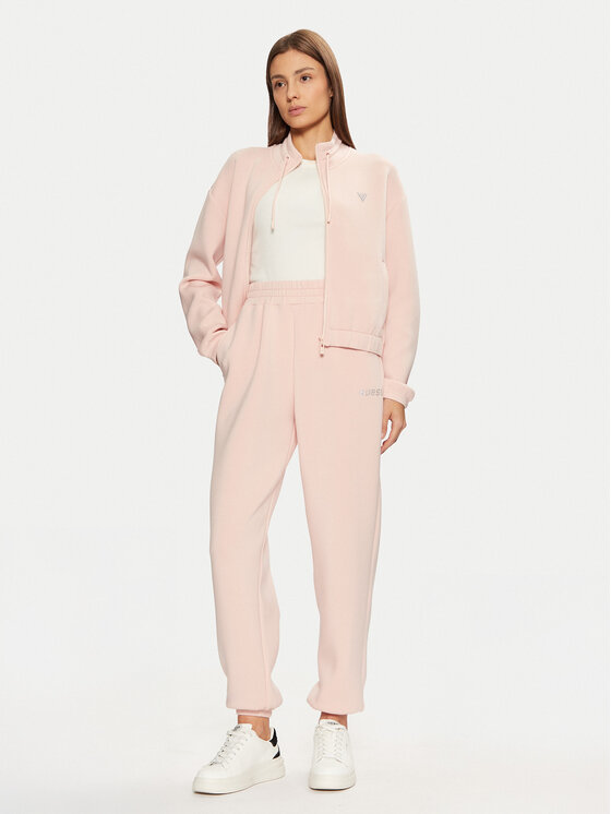 Guess Guess Pantaloni trening V4BB13 K7UW2 Roz Regular Fit