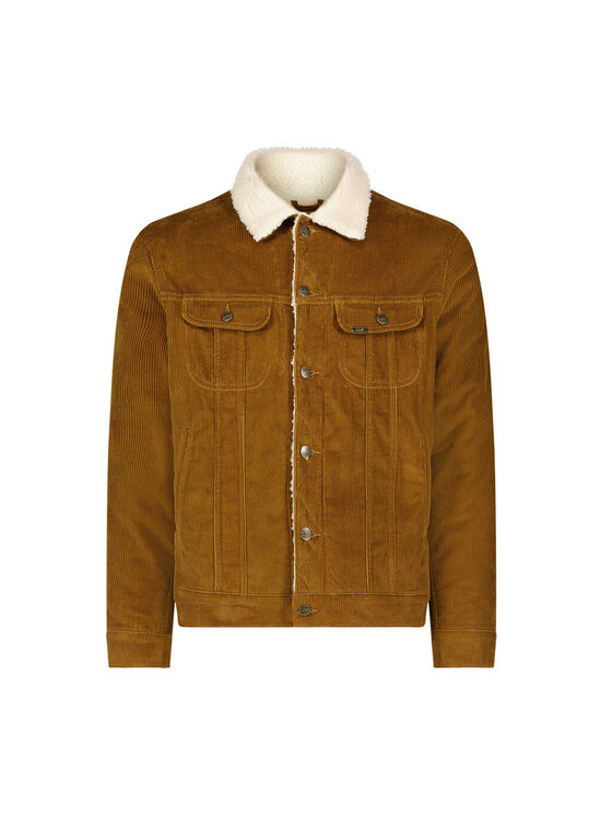 Lee Lee Giacca di jeans 112356720 Arancione Regular Fit