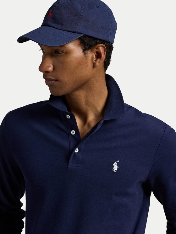 Polo Ralph Lauren Polo Ralph Lauren Polo särk 710955081001 Tumesinine Slim Fit