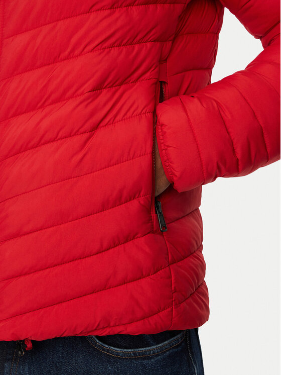 Napapijri Napapijri Zimní bunda A-Lapaz H NP0A4I26 Tmavě červená Regular Fit