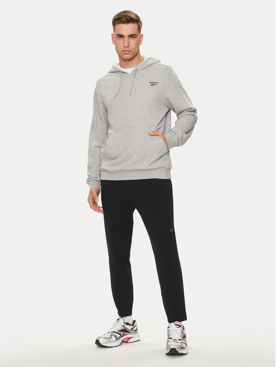Reebok Reebok Donji dio trenerke Actic Coll Dreamblend 100075686 Crna Regular Fit
