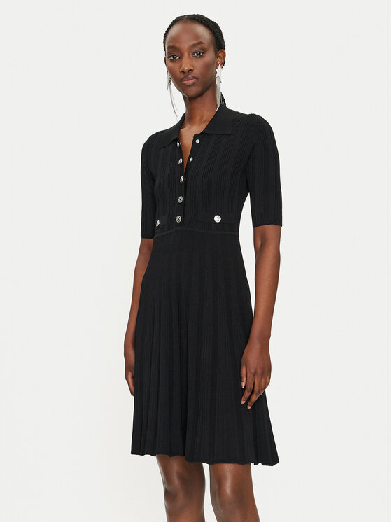 Rochie tricotată PINKO Femei, Mărimea: S, Negru, Viscosa Mix 104032 A239
