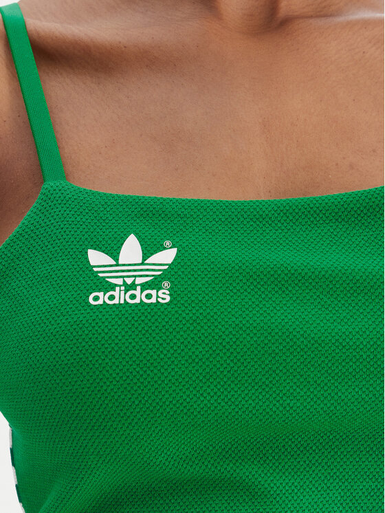 adidas adidas Felső Mexico Reconstructed Bringback KE2300 Zöld Slim Fit