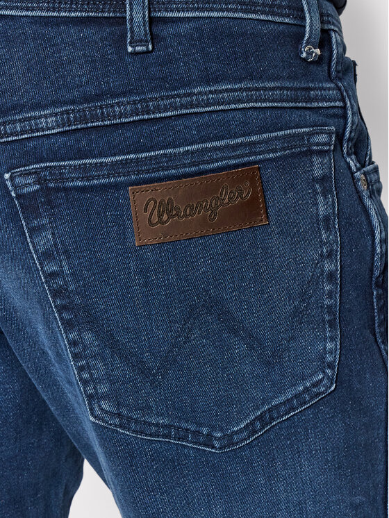 Wrangler Wrangler Jeansy Texas W12SLR29F 112145800 Tmavomodrá Slim Fit