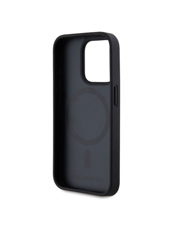 KARL LAGERFELD KARL LAGERFELD Etui na telefon Apple iPhone 15 Pro Czarny