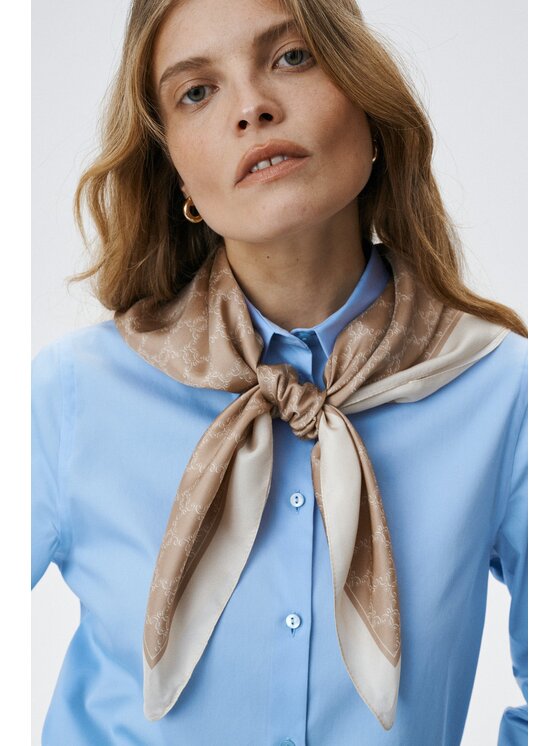 MARI PRETI MARI PRETI Foulard MONOGRAM M Beige