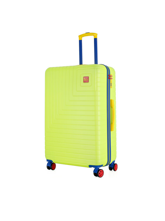 Semi Line Semi Line Valigia grande T5939-3 Verde