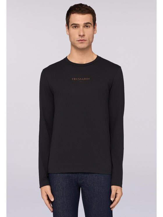 Trussardi Trussardi T-shirt G0268200047N033 Nero Regular Fit