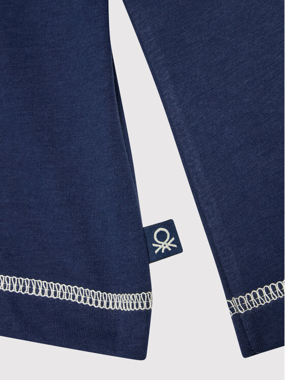 United Colors Of Benetton United Colors Of Benetton Bluză 3VR5C100C Bleumarin Regular Fit