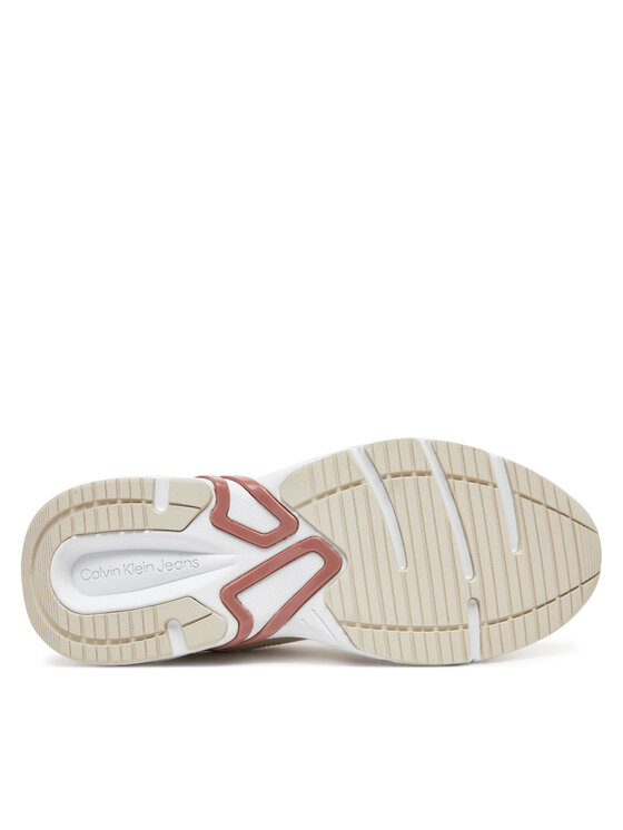 Calvin Klein Jeans Calvin Klein Jeans Tenisice Retro Tennis Mg Mix YW0YW01743 Écru