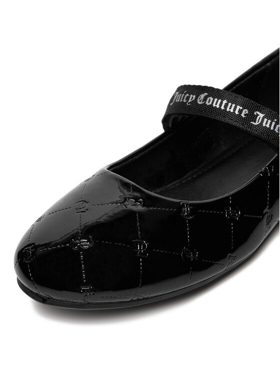 Juicy Couture Juicy Couture Baleriny CEO-CS21273-01 Czarny