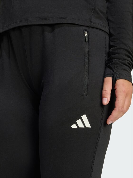 adidas adidas Spodnie dresowe adi365 Iconic Running Czarny Regular Fit