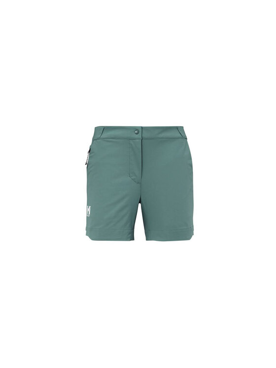 Millet Millet Szorty sportowe Ubic Stretch Short W Zielony Regular Fit